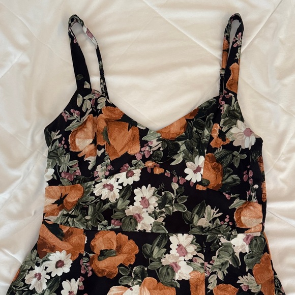 Abercrombie & Fitch Black Floral Maxi Dress - Picture 10 of 15